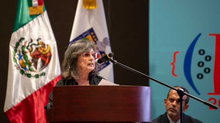 La escritora Laura Restrepo inauguró la Feria Internacional del Libro de Monterrey en México: Colombia es el país invitado de esta edición
