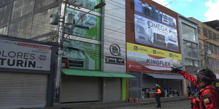Momentos de tensión vivieron en la calle Azcue de Maturín