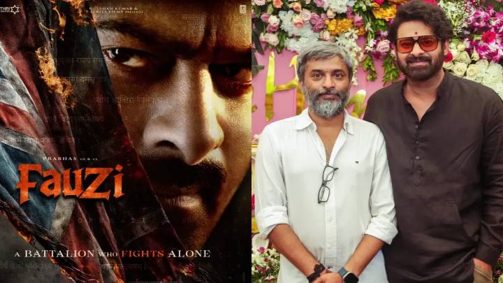It's Official: Prabhas's period drama film with Hanu Raghavapudi titled Fauzi, first lo...