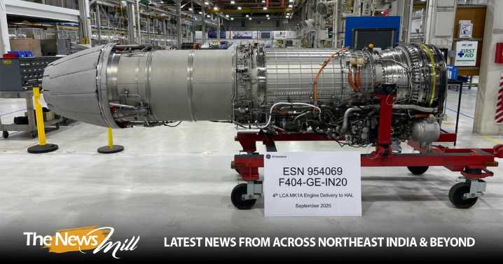 HAL receives fourth F404-IN20 fighter jet engine from GE Aerospace