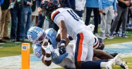 No. 16 Virginia football survives North Carolina's upset bid, wins in OT again