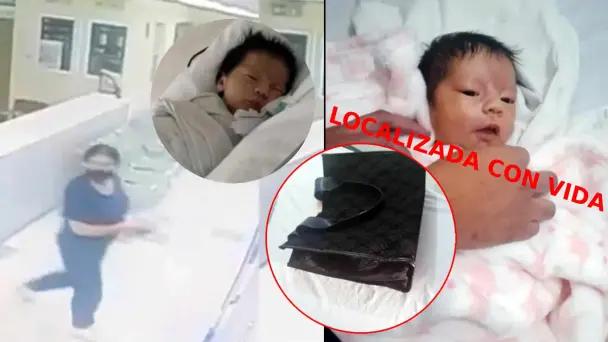 Durango: Bebé robada del hospital es encontrada con vida