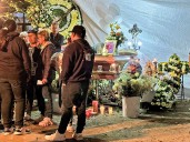 Emotivo adiós a Tiffany Cano, víctima de la explosión en La Concordia, en Iztapalapa