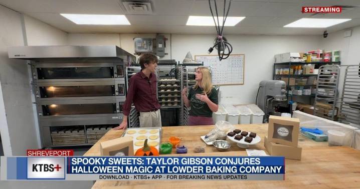SPOOKY SWEETS: Taylor Gibson conjures Halloween magic at Lowder Baking Company