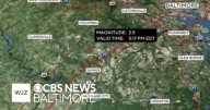 Earthquake felt in portions of Howard County in Maryland