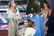 World Series fans lose it over Tinashe's 'beautiful' national anthem
