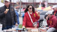 Cyclones fans tailgate before Iowa State vs BYU football game in Ames