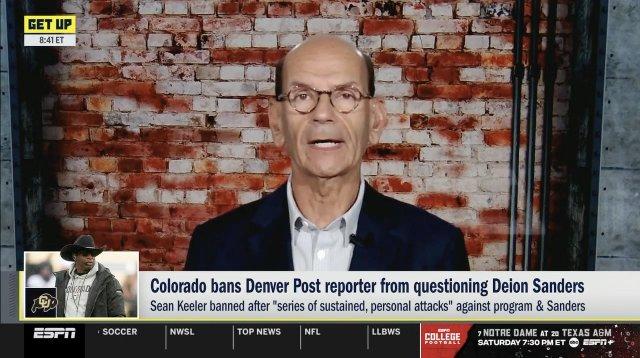 ESPN Denies Report That It Benched Paul Finebaum Following OutKick Interview
