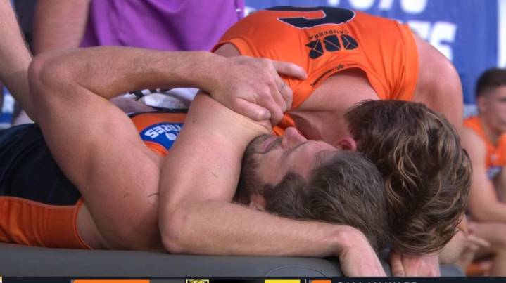 GWS champion Callan Ward to remain at Giants in off-field role after heartbreaking end to AFL career