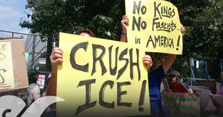 “No queremos reyes”: manifestaciones masivas en EE.UU. contra Trump