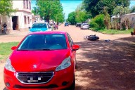 Menor al mando de una moto chocó y resultó con lesiones graves