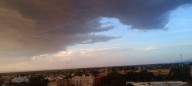 El paso de la tormenta causó cortes de luz en San Luis y Villa Mercedes
