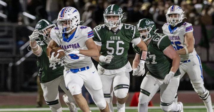 Shenendehowa football vs. Saratoga Springs in 20 photos