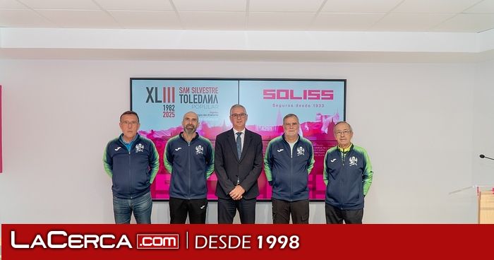 Soliss Seguros renueva su compromiso con la San Silvestre de Toledo que celebra su 43ª edición
