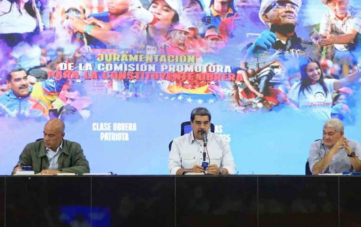 Maduro juramenta Comisión Promotora para la Constituyente Obrera y llama a refundar el movimiento de los trabajadores