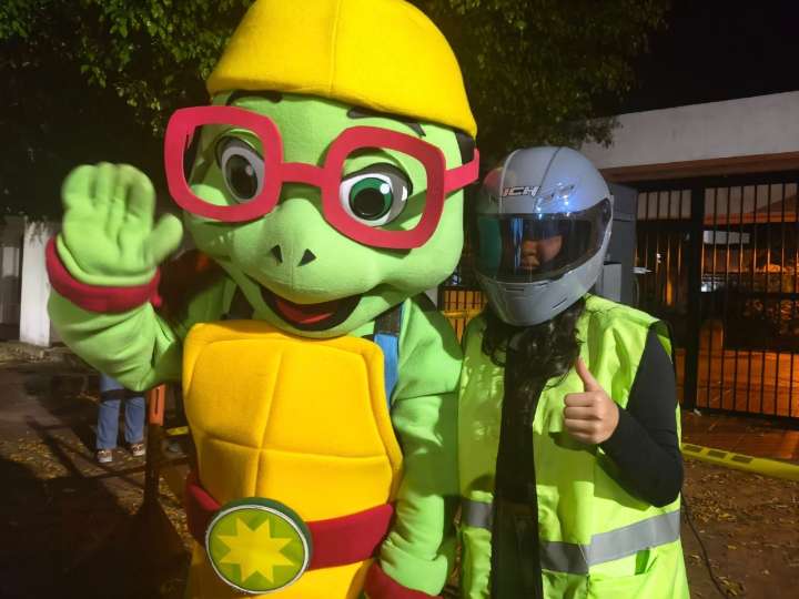 Guardianes del Camino dejó huella en Paz de Ariporo para el fortalecimiento de la seguridad vial