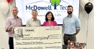 Crane Charitable Funds continues support for McDowell Tech students