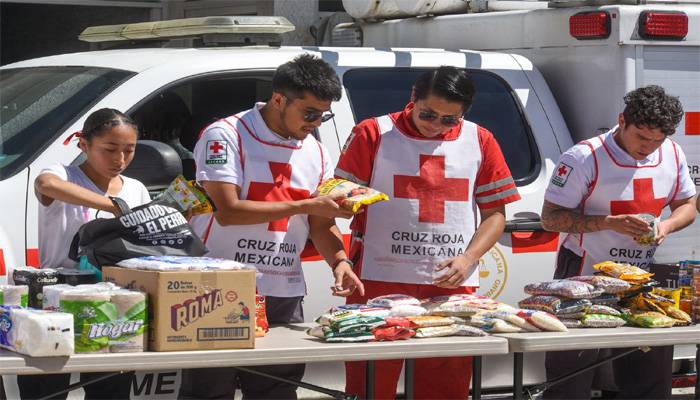 Ya operan los Centros de Acopio de Toluca, Naucalpan y Huixquilucan de Cruz Roja Mexicana