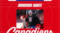 Updates from optional morning skate