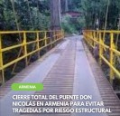 "Puente Don Nicolás: Un Riesgo Inminente para la Comunidad"
