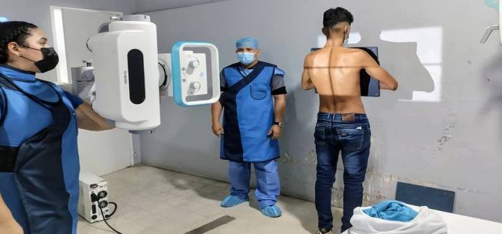 300 pacientes en una semana atendió servicio de Rayos X del Humnt