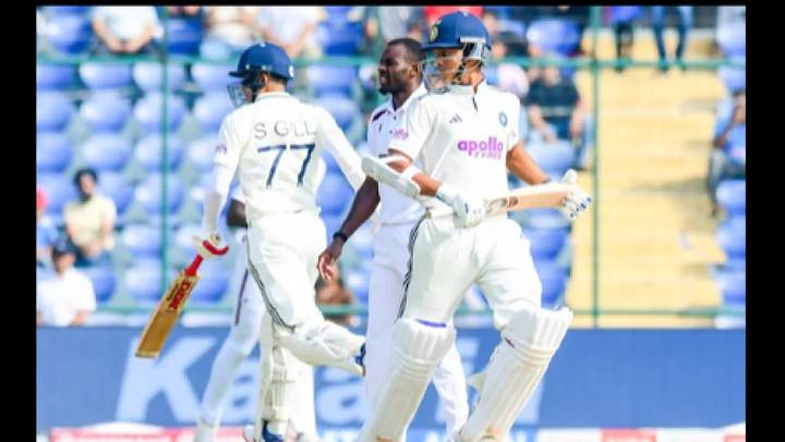 2nd Test: Gill unbeaten on 75, Jaiswal makes 175 as India reach 427/4
