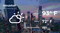 Houston: pronóstico del tiempo para este miércoles 1 de octubre