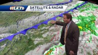 Isolated evening shower chance but trending drier overall