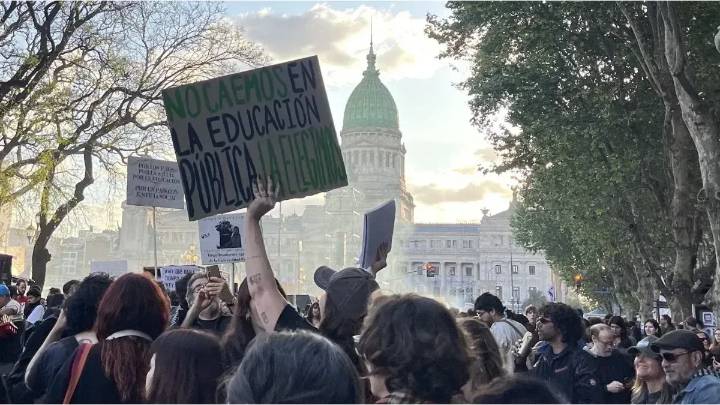 Universidades de todo el país celebraron el rechazo al veto a la ley de Financiamiento