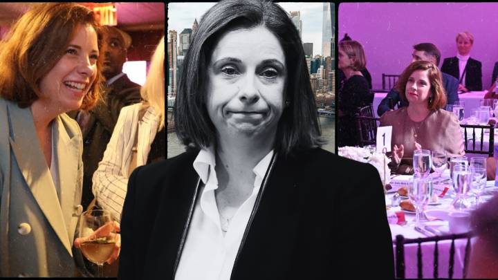 Jet-setting Communications Minister Anika Wells bristles at 'swanning around' jibe, despite swanky photos in NYC