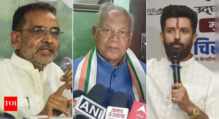 NDA mood check for Bihar polls: Chirag Paswan, Upendra Kushwaha upbeat; Jitan Ram Manjhi’s post raises eyebrows