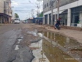 Deterioro avanzado en la calle 7 del sector Primero de Mayo...