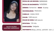 Buscan a Yoltzi Martínez, desapareció en Huejutla