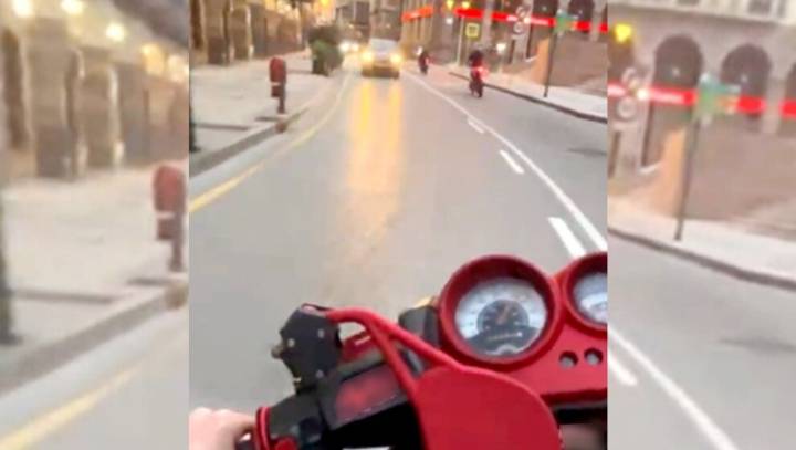 Carreras ilegales de ciclomotores en Cantabria: investigados once menores y un adulto