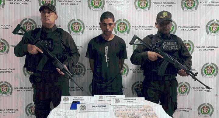 Cae alias '00', señalado de extorsionar a comerciantes en Fundación para el Clan del Golfo Le exigía hasta $5 millones a comerciantes, según la Policía.