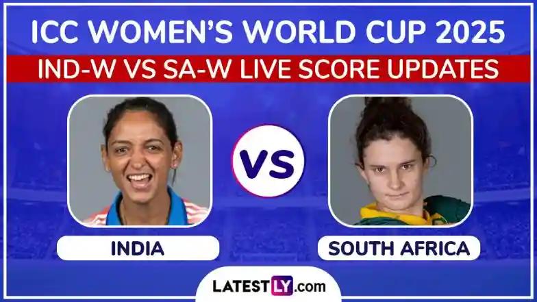 Cricket India vs South Africa Live Score Updates of ICC Women’s World Cup 2025: India Rope in Amanjot Kaur