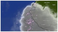 Desmienten formación de “súper tormenta” sobre Puerto Vallarta