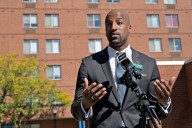 Councilman Mark Conway visits troubled Penn North apartments in Baltimore