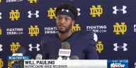Transfer WR Will Pauling making mark at Notre Dame