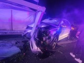 Una mujer de la tercera edad salió ilesa pese a protagonizar aparatoso accidente en Héroe de Nacozari