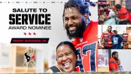 MARIO EDWARDS JR. NAMED HOUSTON TEXANS 2025 SALUTE TO SERVICE AWARD NOMINEE