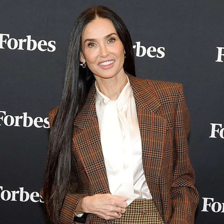 Demi Moore’s Bangs Hair Transformation