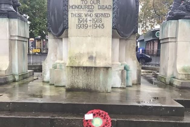 DUP MP condemns wreath theft at cenotaph: ‘A manifestation of intolerance’