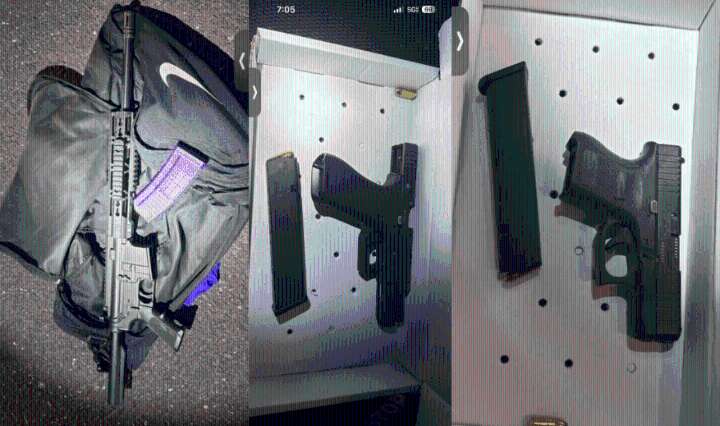 2 arrested on firearm charges in Wallingford