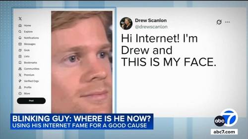 Blinking Guy meme: Drew Scanlon raises money for annual bike race supporting Multiple Sclerosis Society