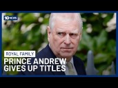 Prince Andrew Gives Up Royal Titles Following Years Of Criticism Over Epstein Links