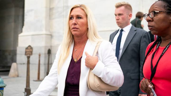 Greene says she’s felt more pressure on Epstein petition than any other issue