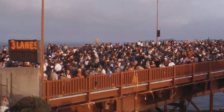 El día que 800 mil personas festejaron en el Puente Golden Gate y la estructura casi pierde su forma