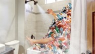Husband Hospitalized After Being Crushed By Avalanche Of Wife's Bottles Falling From Shower Shelf
