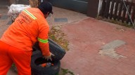 Cumplieron con trabajos de descacharreo en el barrio Primera Junta